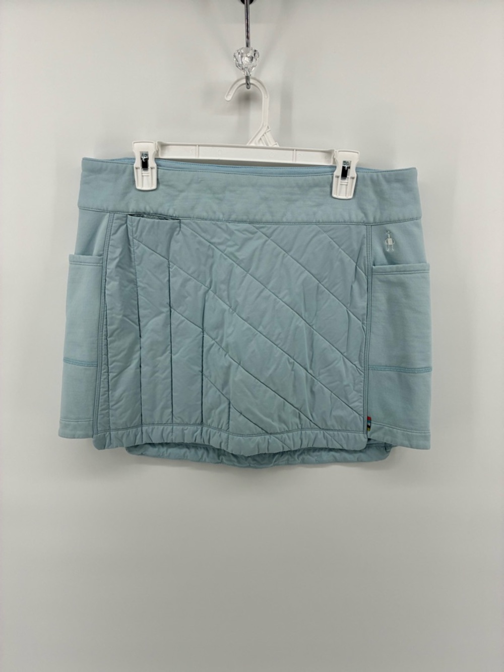 Smartwool Light Blue Quilted Performance Skirt - Women
